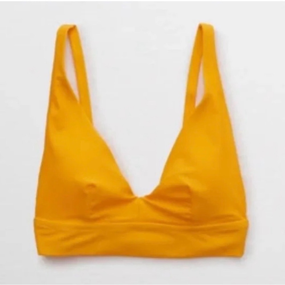 Aerie Longline Triangle Bikini Top